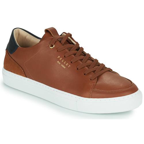 Schoenen Heren Lage sneakers Pellet SIMON Veau / Brown