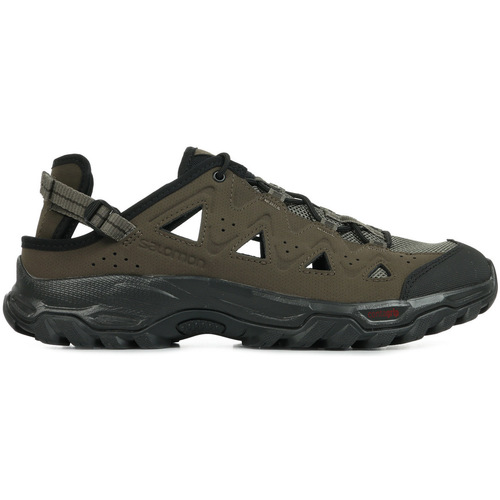 Schoenen Heren Wandelschoenen Salomon Alhama Brown