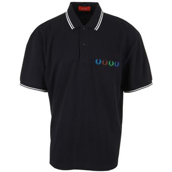 Textiel Heren T-shirts & Polo’s Fred Perry Beams Twin Tipped Polo Shirt Blauw