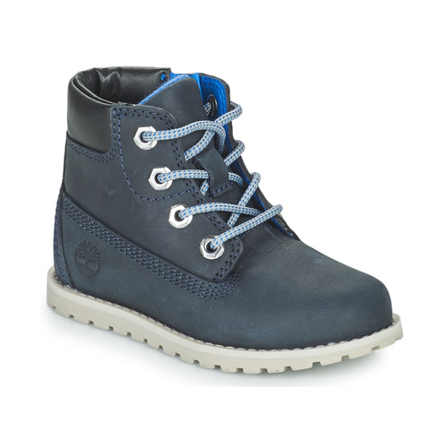 Schoenen Kinderen Laarzen Timberland Pokey Pine 6In Boot with Blauw