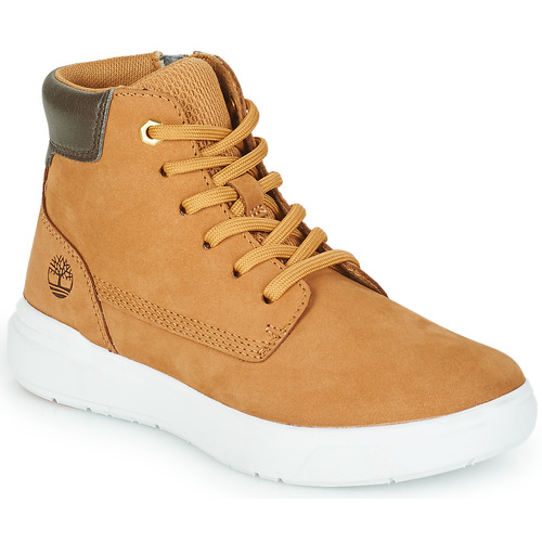 Schoenen Kinderen Hoge sneakers Timberland Seneca Bay 6In Side Zip Graan