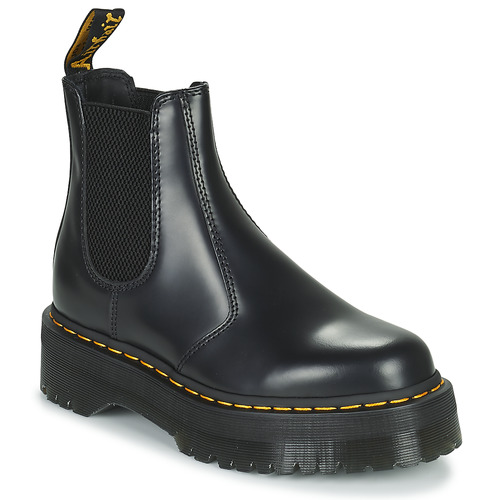 Schoenen Laarzen Dr. Martens 2976 Quad Polished Smooth Zwart