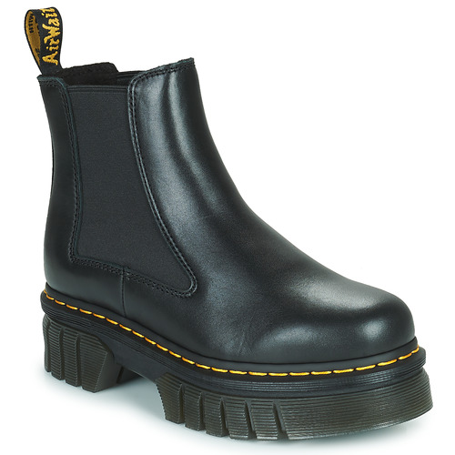 Schoenen Dames Laarzen Dr. Martens Audrick Chlesea Nappa Zwart