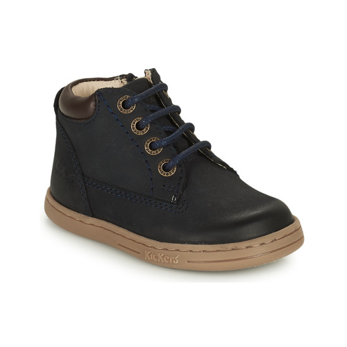 Schoenen Jongens Hoge sneakers Kickers TACKLAND Marine