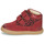 Schoenen Meisjes Laarzen Kickers TACKEASY Bordeaux / Leopard