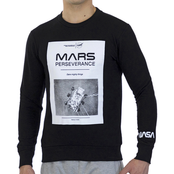 Textiel Heren Sweaters / Sweatshirts Nasa MARS03S-BLACK Zwart