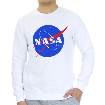 Textiel Heren Sweaters / Sweatshirts Nasa NASA11S-WHITE Wit