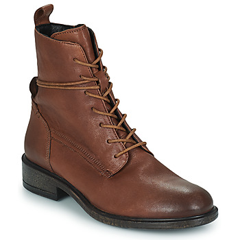 Schoenen Dames Laarzen Geox D CATRIA A Brown