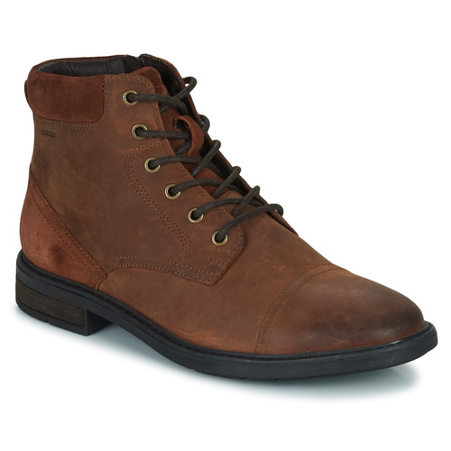 Schoenen Heren Laarzen Geox U VIGGIANO Brown