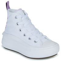 Schoenen Meisjes Hoge sneakers Converse Chuck Taylor All Star Move Platform Foundation Hi Wit /  lilas