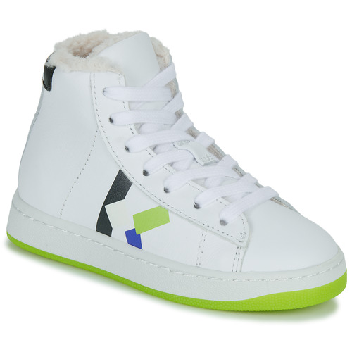 Schoenen Kinderen Hoge sneakers Kenzo K59054 Wit