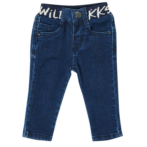 Textiel Jongens Straight jeans Ikks XU29041 Blauw