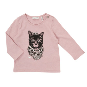 Textiel Meisjes T-shirts met lange mouwen Ikks XV10030 Roze