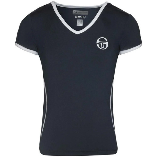 Textiel Meisjes T-shirts & Polo’s Sergio Tacchini  Blauw