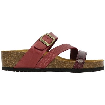 Schoenen Dames Leren slippers Santafe BIO FEMINA Bordeaux