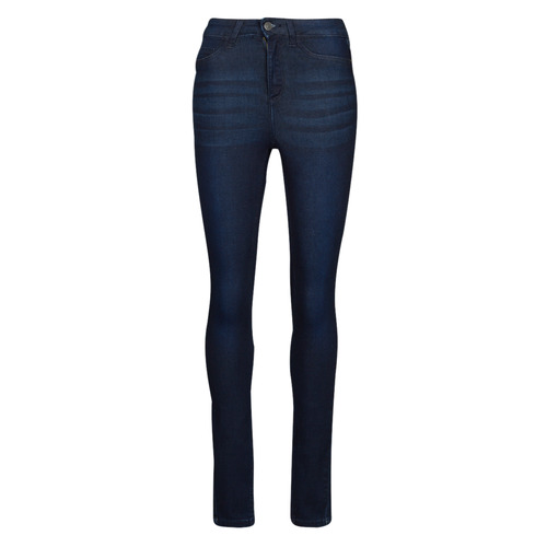 Textiel Dames Skinny Jeans Noisy May NMCALLIE V1241DB Blauw / Donker