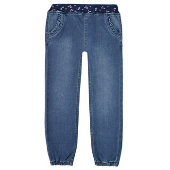 Textiel Meisjes Straight jeans Name it NMFBIBI Blauw