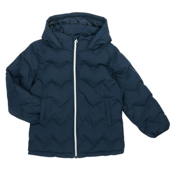 Textiel Meisjes Dons gevoerde jassen Name it NMFMALENE PUFFER JACKET Marine