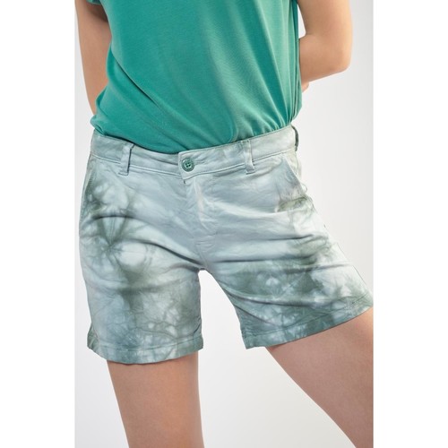 Textiel Dames Korte broeken / Bermuda's Le Temps des Cerises Short VELI Grijs