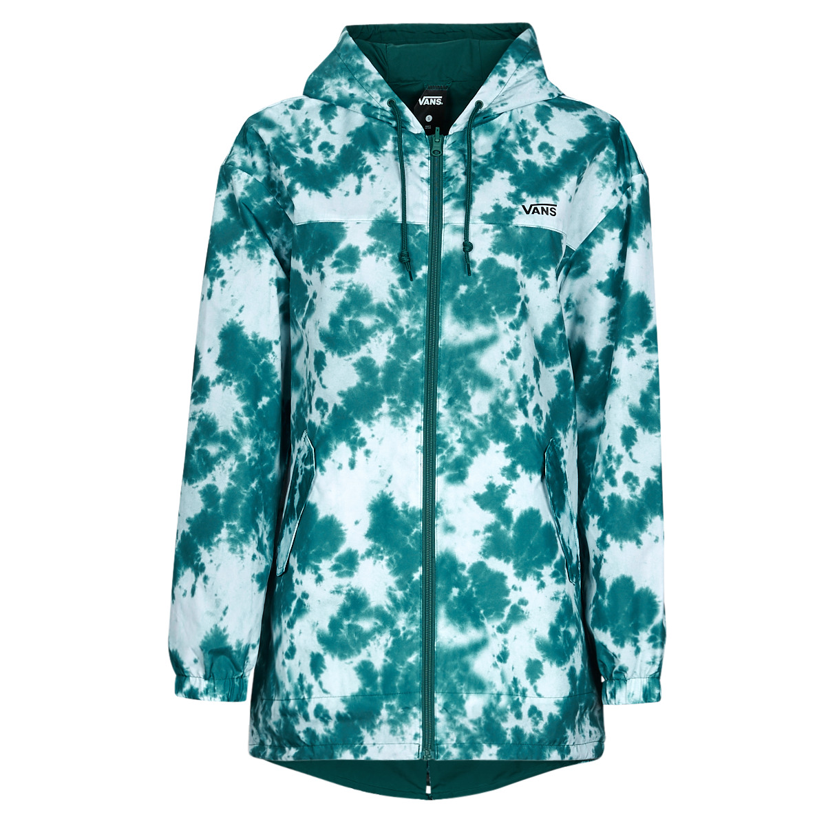 Textiel Dames Jasjes / Blazers Vans MERCY REVERSIBLE PARKA Deep / Teal