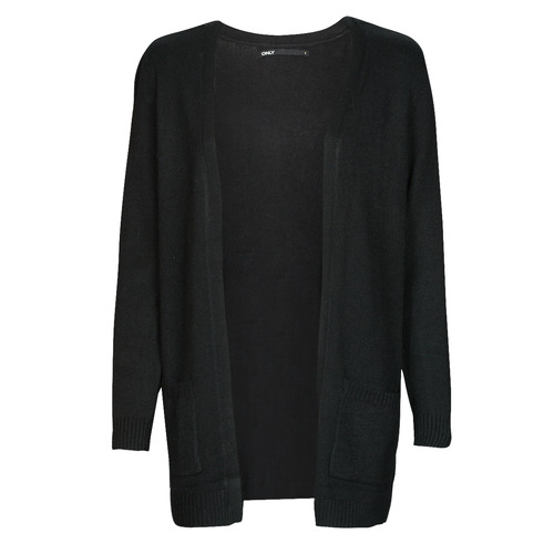 Textiel Dames Vesten / Cardigans Only ONLLESLY L/S OPEN CARDIGAN KNT NOOS Zwart