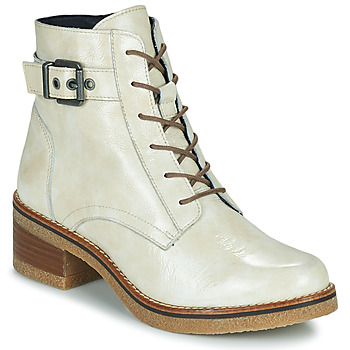 Schoenen Dames Enkellaarzen Dorking LUCERO Beige