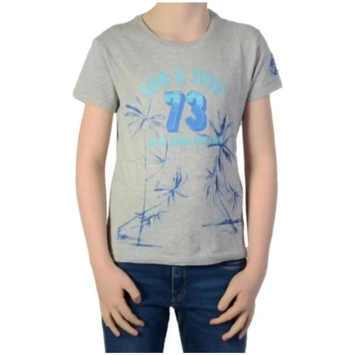 Textiel Jongens T-shirts korte mouwen Pepe jeans  Grijs