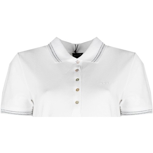 Textiel Dames Polo's korte mouwen Geox W1210A/T2649 | W Sustin Wit