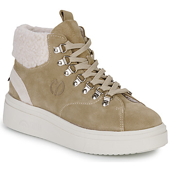 Schoenen Dames Hoge sneakers Yurban GRENOBLE Beige