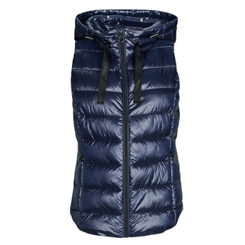 Textiel Dames Dons gevoerde jassen Esprit RCS Tape Vest Navy