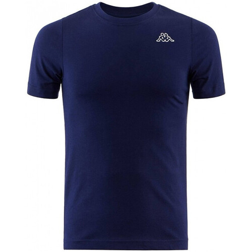 Textiel Heren T-shirts & Polo’s Kappa  Blauw