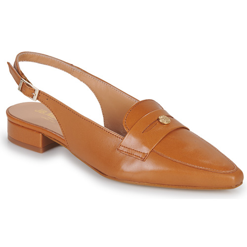 Schoenen Dames Ballerina's JB Martin VISUELLE Nappa /  camel