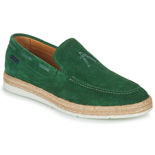 Schoenen Heren Espadrilles Pellet VALENTIN Velours / Groen