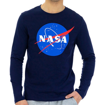 Textiel Heren T-shirts & Polo’s Nasa  Blauw