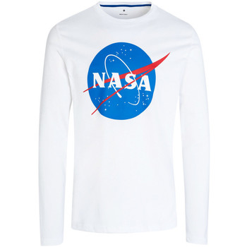 Textiel Heren T-shirts & Polo’s Nasa  Wit