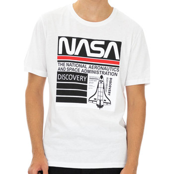 Textiel Heren T-shirts & Polo’s Nasa  Wit