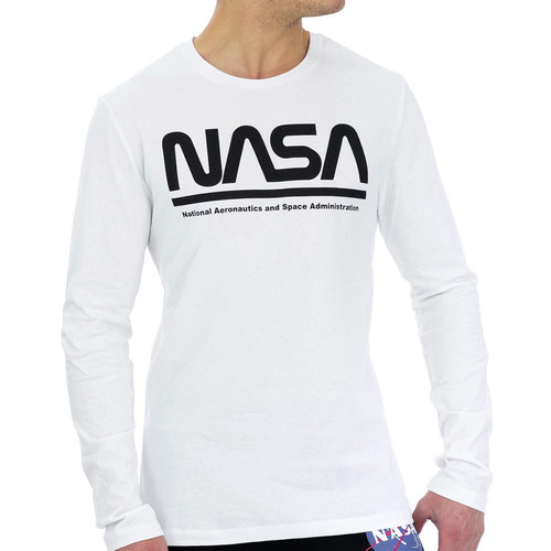 Textiel Heren T-shirts & Polo’s Nasa  Wit