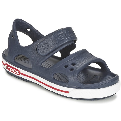 Schoenen Kinderen Sandalen / Open schoenen Crocs CROCBAND II SANDAL PS Marine / Wit