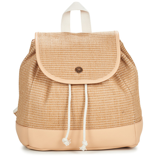 Tassen Dames Rugzakken Roxy ISLAND KEY BACKPACK Beige / Brown