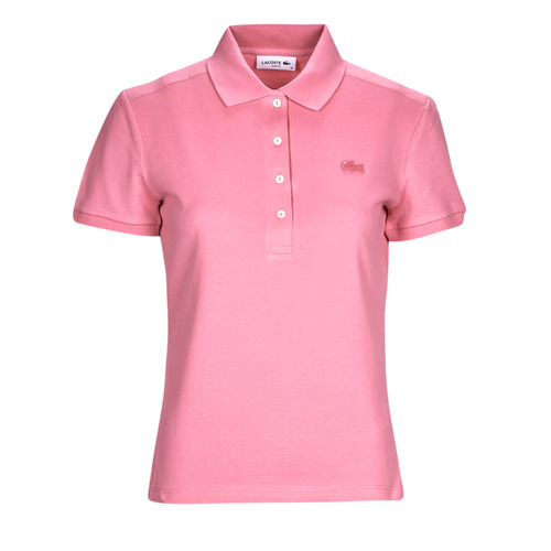 Textiel Dames Polo's korte mouwen Lacoste PF5462 Roze