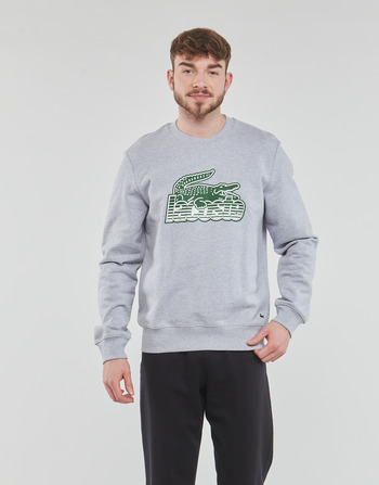 Textiel Heren Sweaters / Sweatshirts Lacoste SH5087 Grijs / Groen