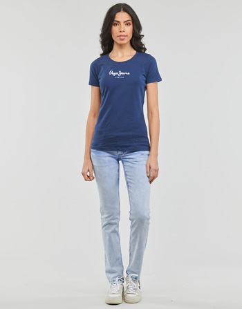 Textiel Dames Straight jeans Pepe jeans VENUS Blauw / Clair