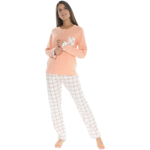 Textiel Dames Pyjama's / nachthemden Christian Cane JOYE Orange