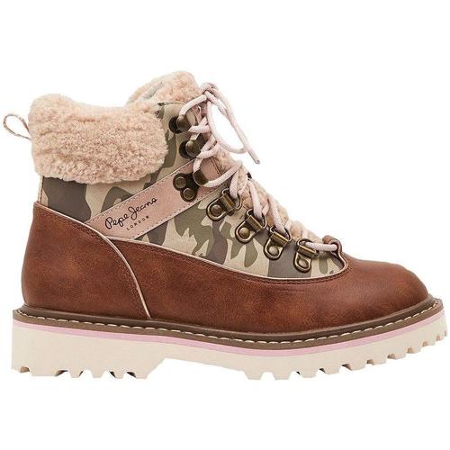 Schoenen Meisjes Laarzen Pepe jeans  Brown