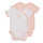 Textiel Meisjes Pyjama's / nachthemden MICHAEL Michael Kors R98111-45S-B Roze / Wit