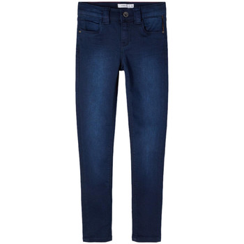 Textiel Meisjes Skinny Jeans Name it  Blauw