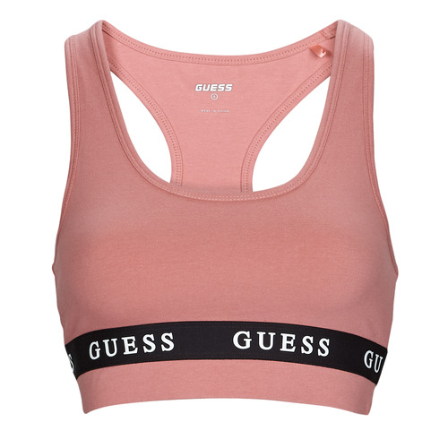 Textiel Dames Sport BHs Guess ALINE TOP Roze