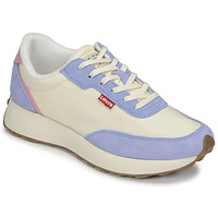 Schoenen Dames Lage sneakers Levi's GRETA S Wit / Blauw / Roze