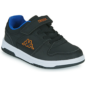 Schoenen Jongens Lage sneakers Kappa LARY KID EV Zwart / Blauw