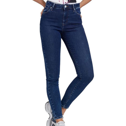 Textiel Dames Skinny Jeans Guess  Blauw